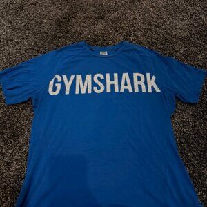 Gymshark Blue Mens Gym T-shirt tee